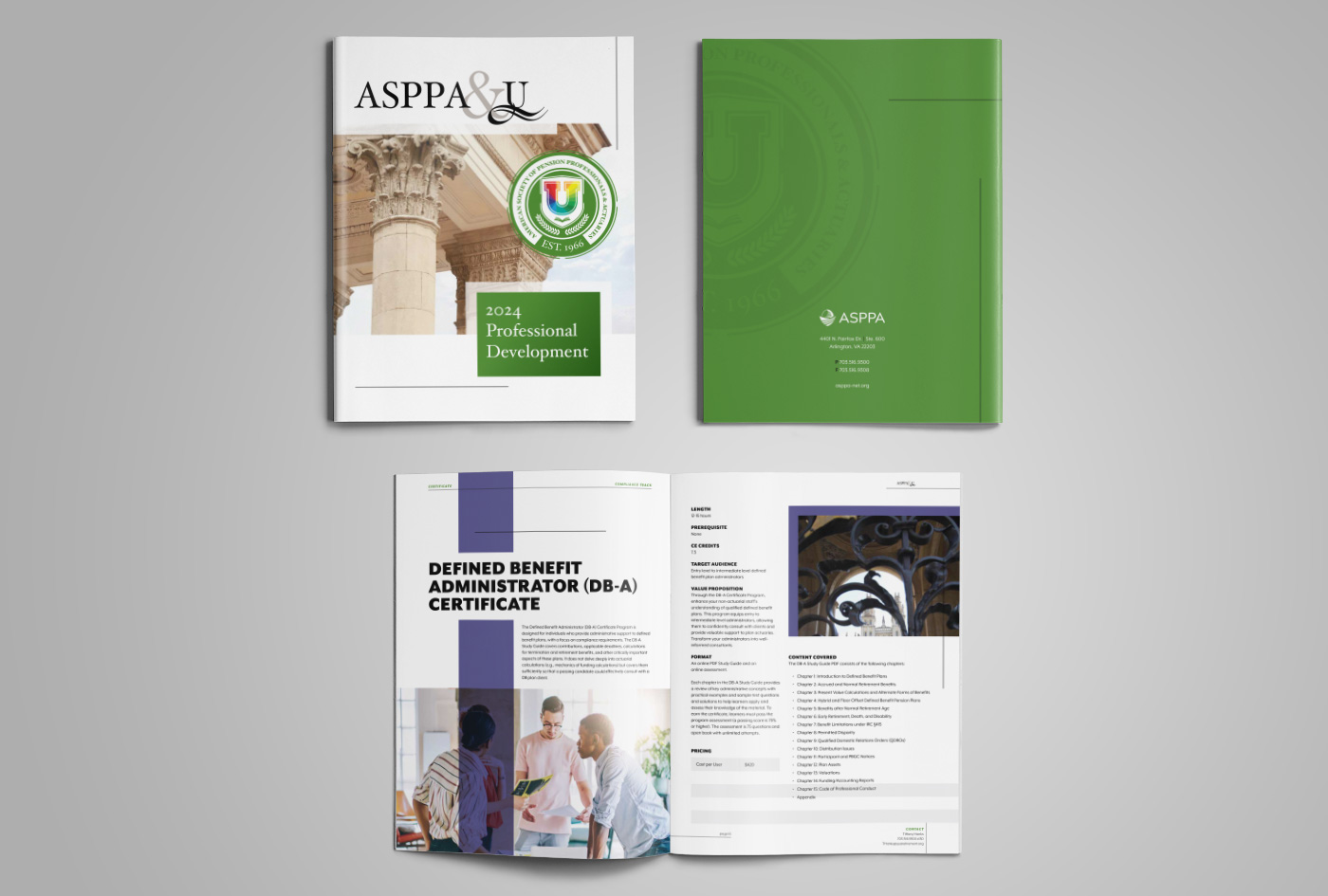 ASPPA&U 2024 Professional Development booklet